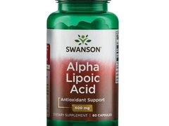 Acid Alfa Lipoic 600 mg 60 Capsule, Swanson